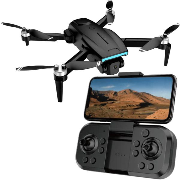 Drone Quadrocopter Télécommandé - FPV WLAN, double caméra 720p/480p, 15 min vol - Gyroscope 6 axes, Pliable, pour Débutants