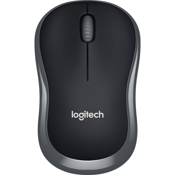Souris sans fil Logitech M220 Silent anthracite avec récepteur USB nano, clic silencieux, 1000 DPI, autonomie jusqu’à 18 mois, incl. pile AA