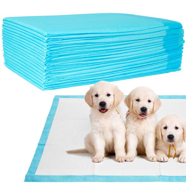600 alèses de propreté pour chiens, 5 couches, tapis d’entraînement ultra-absorbants, sans fuite, 60 x 60 cm – absorbants et hygiéniques